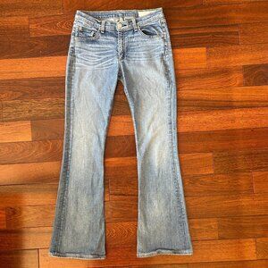 Rag & Bone Elephant Bell Flare Leg Jeans Women's Size 30 Bootcut Hickory Wash